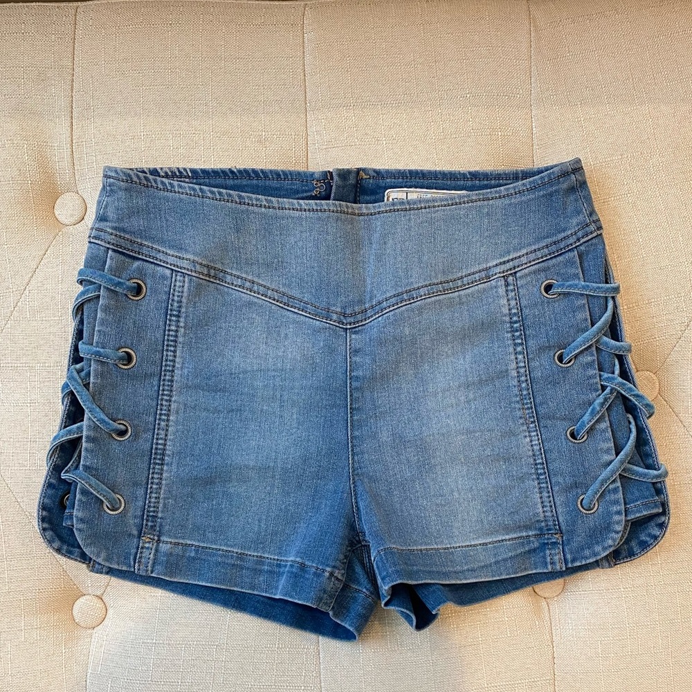 Free People jean shorts- almost new!